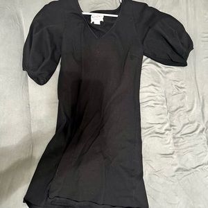 Anthropologie Black Dress